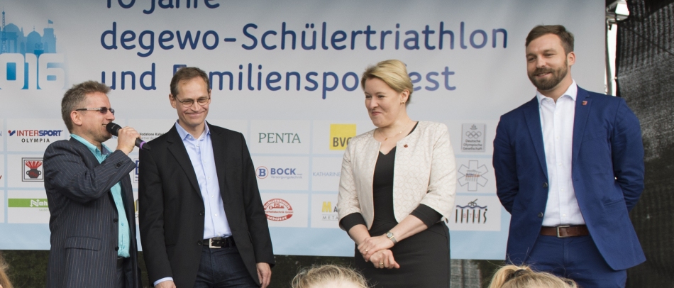 Eröffnung 10. Schülertriathlon